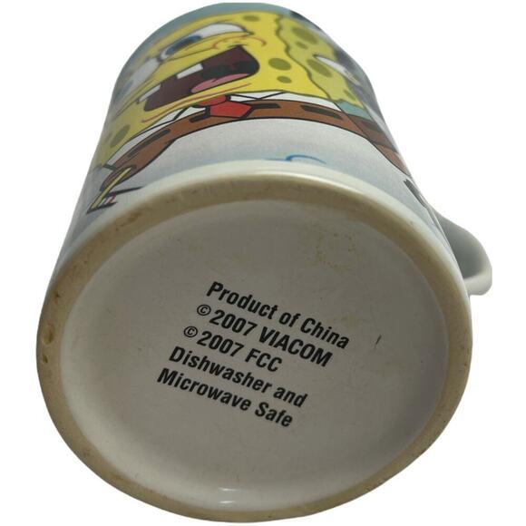 2007 Viacom Spongebob Coffee Tea Mug - Picture 4 of 6
